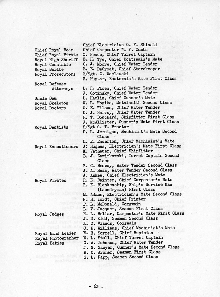 Log of President Harry S. Truman's Trip to Rio de Janeiro, Brazil