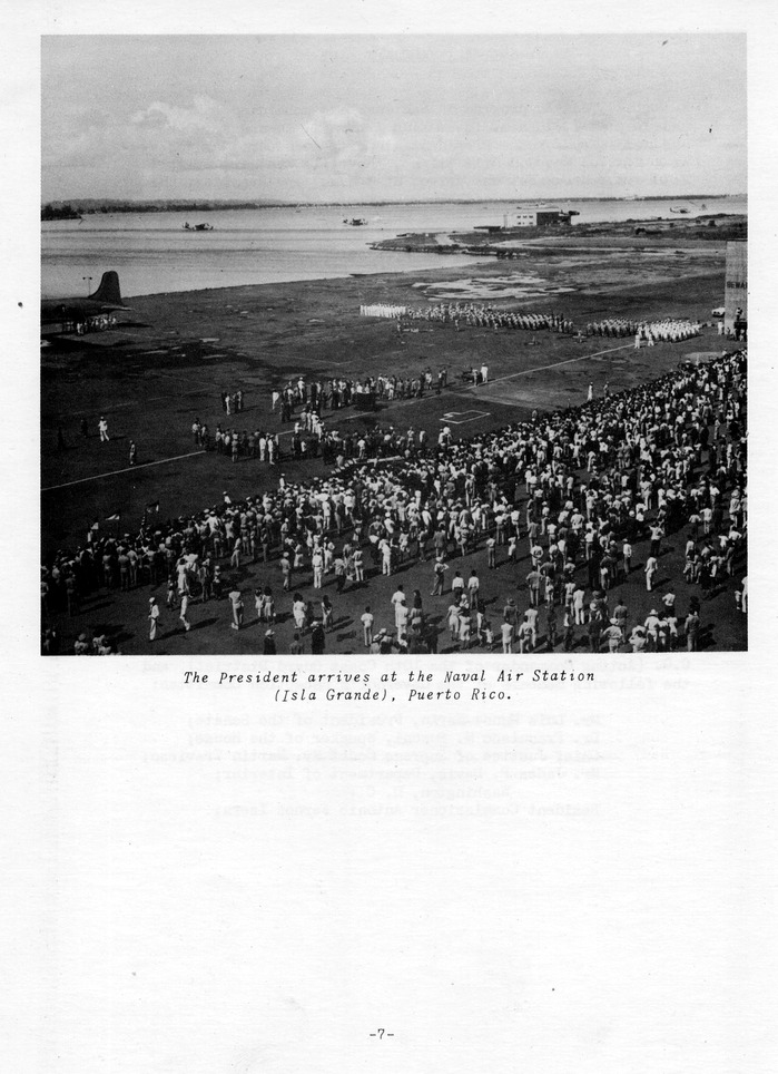 Log of President Harry S. Truman's Trip to Puerto Rico, the Virgin Islands, Guantanamo Bay, Cuba, and Fourth Key West, Florida