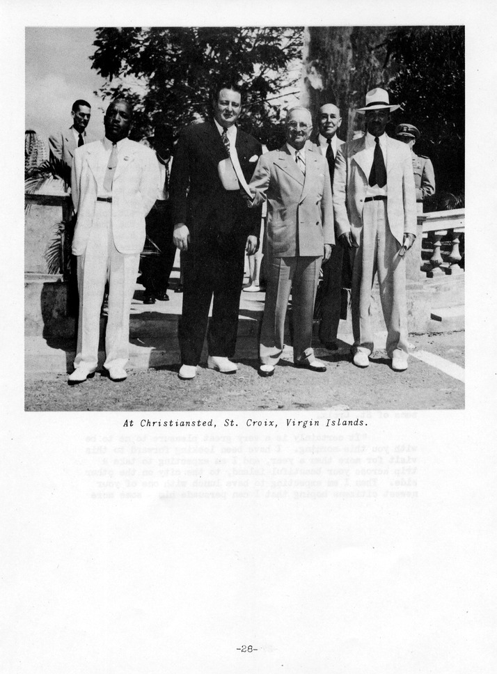 Log of President Harry S. Truman's Trip to Puerto Rico, the Virgin Islands, Guantanamo Bay, Cuba, and Fourth Key West, Florida