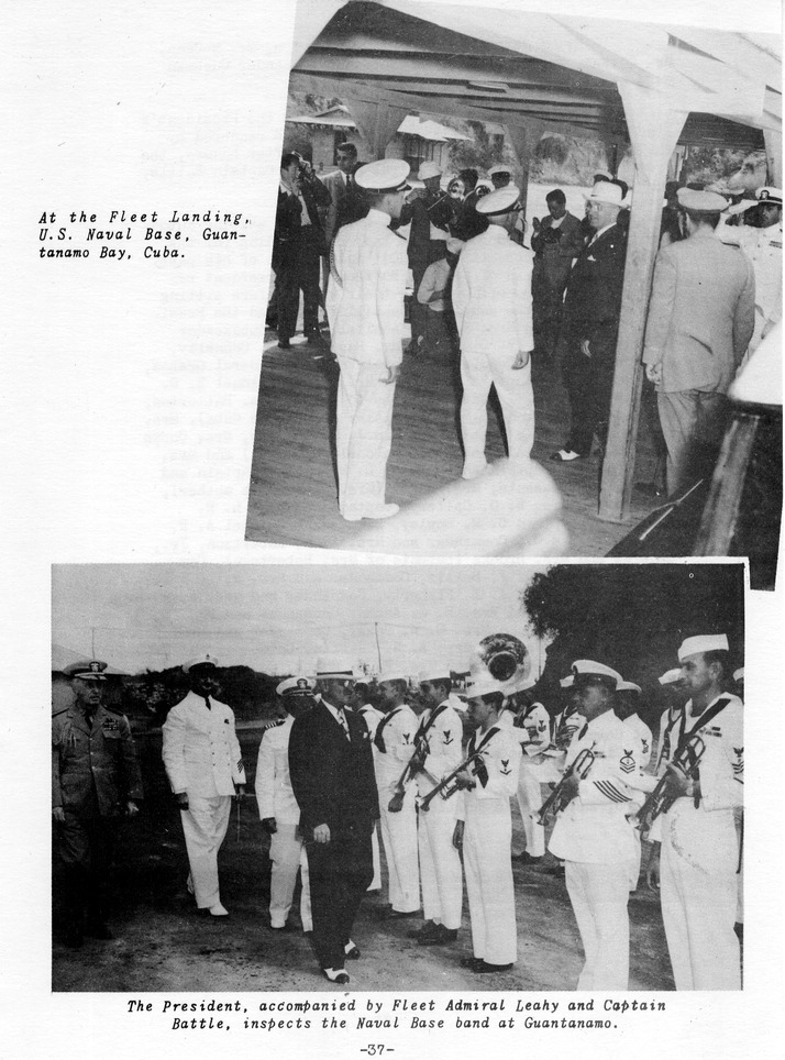 Log of President Harry S. Truman's Trip to Puerto Rico, the Virgin Islands, Guantanamo Bay, Cuba, and Fourth Key West, Florida