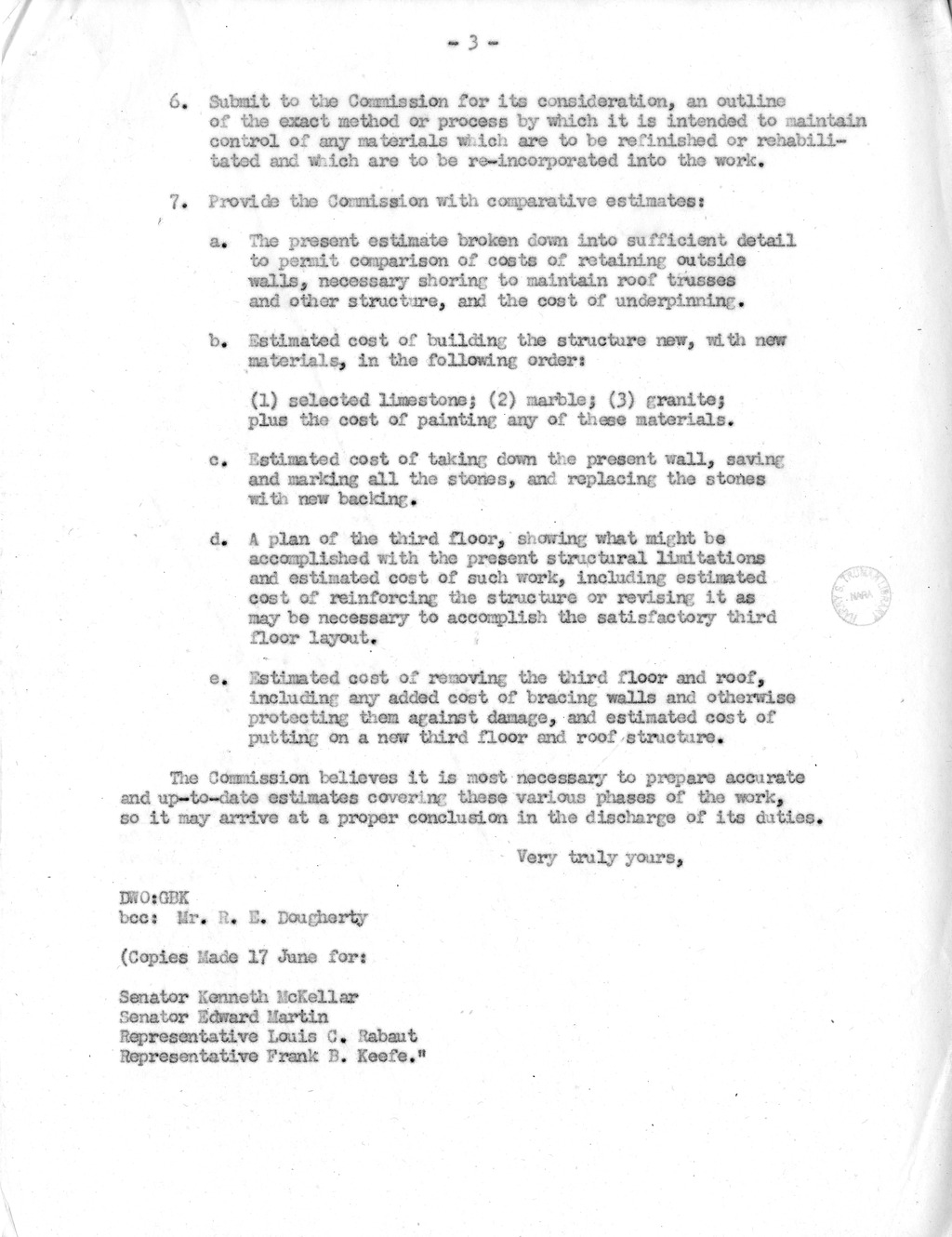 Minutes of the Second Meeting of the Commission on Renovation of the Executive Mansion