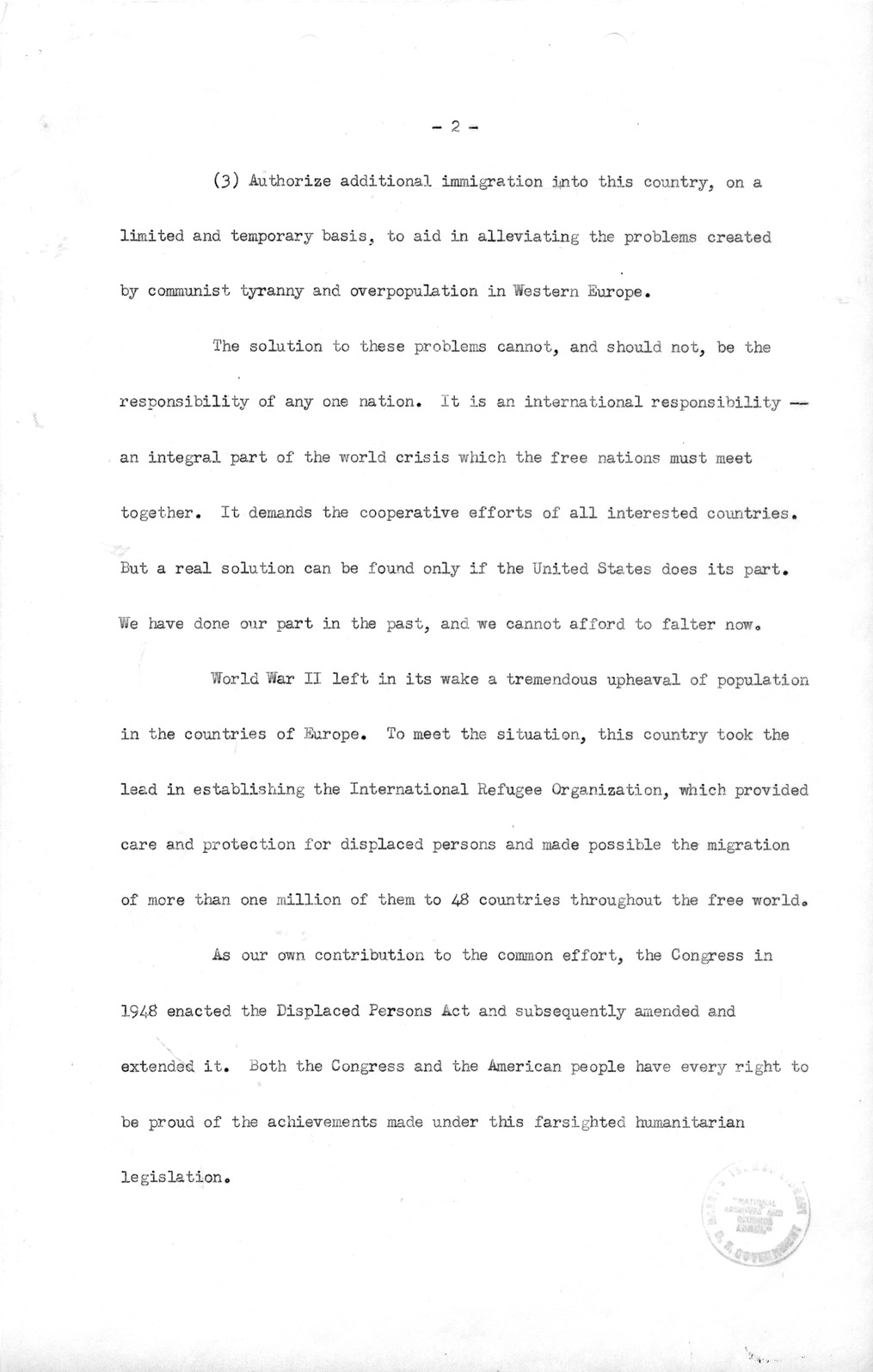 Memorandum from Richard Neustadt to Rufus Miles, with Attached Message Draft