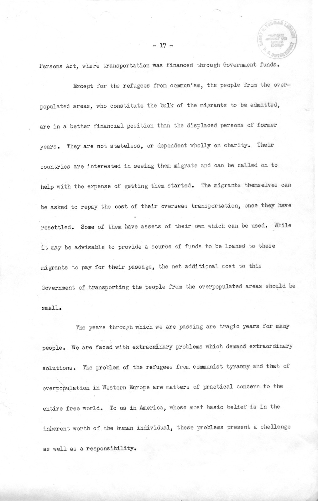 Memorandum from Richard Neustadt to Rufus Miles, with Attached Message Draft