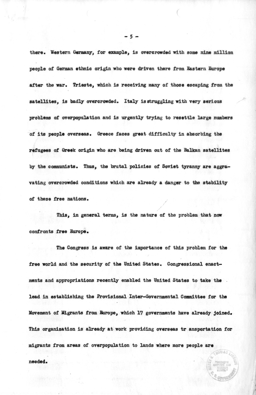 Memorandum from Richard Neustadt To Roger Jones with Attached Draft of Special Message to Congress