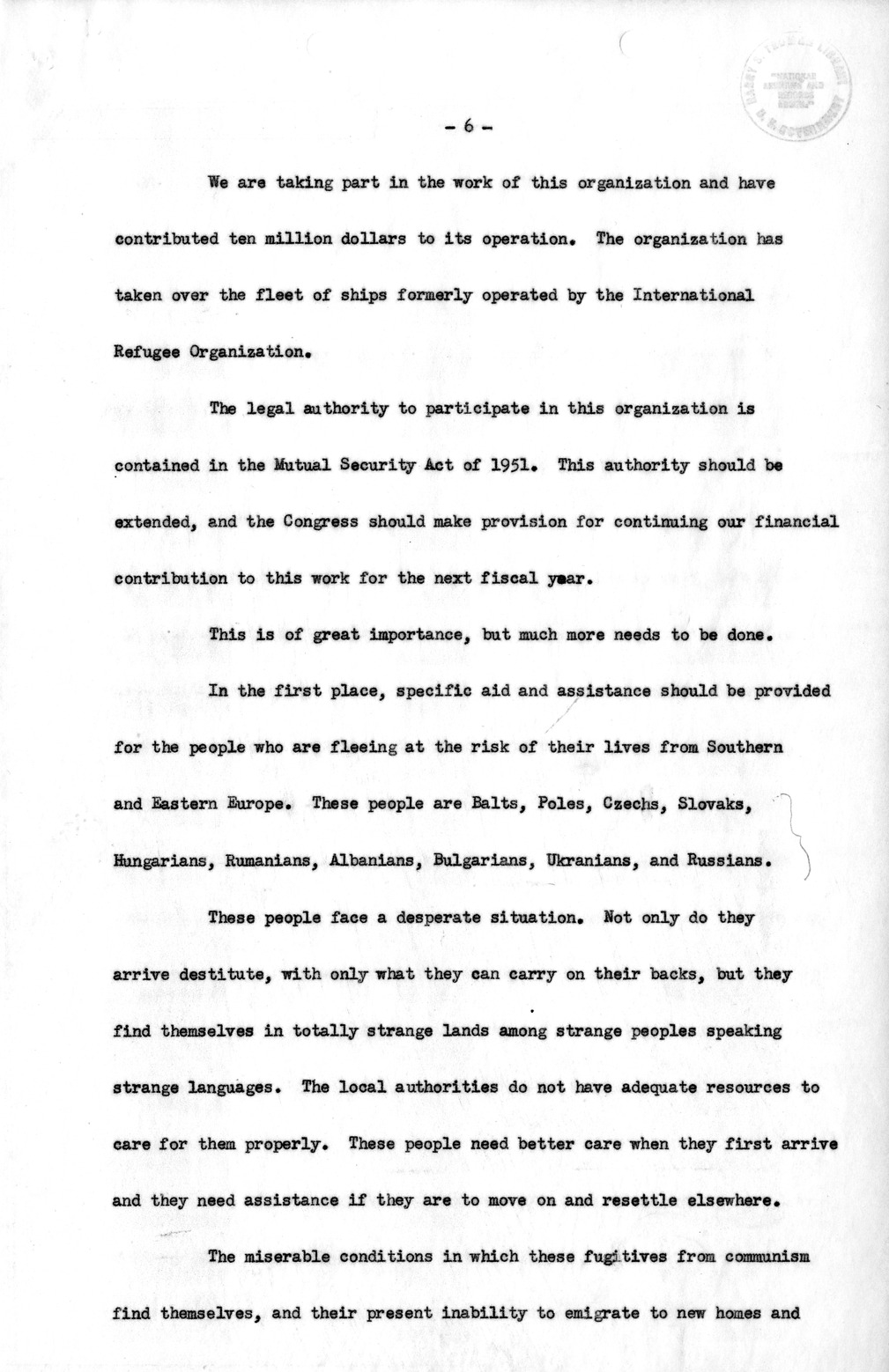 Memorandum from Richard Neustadt To Roger Jones with Attached Draft of Special Message to Congress