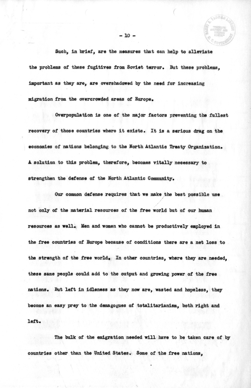 Memorandum from Richard Neustadt To Roger Jones with Attached Draft of Special Message to Congress