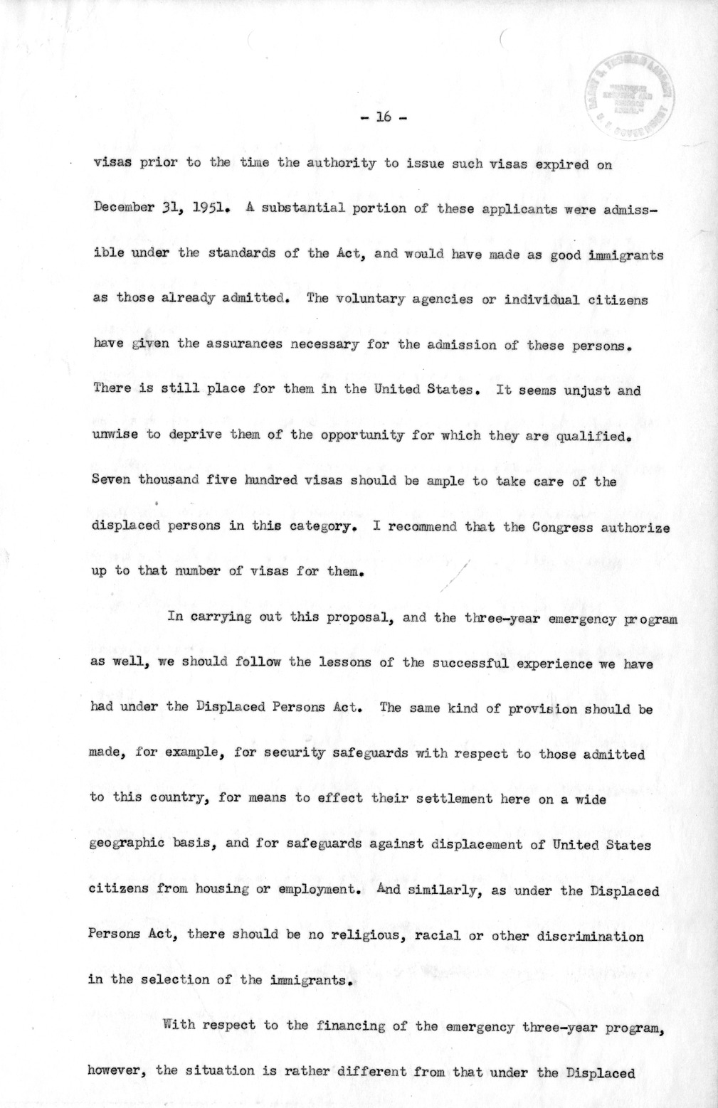 Memorandum from Richard Neustadt To Roger Jones with Attached Draft of Special Message to Congress