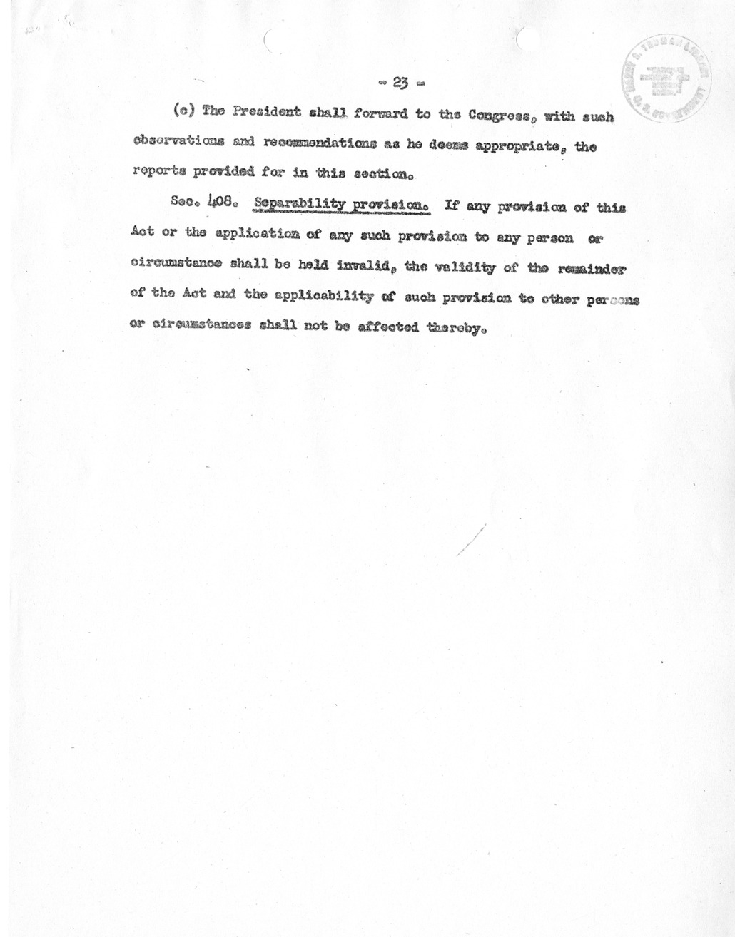 Draft of Legislation, The Special Migration Act of 1952