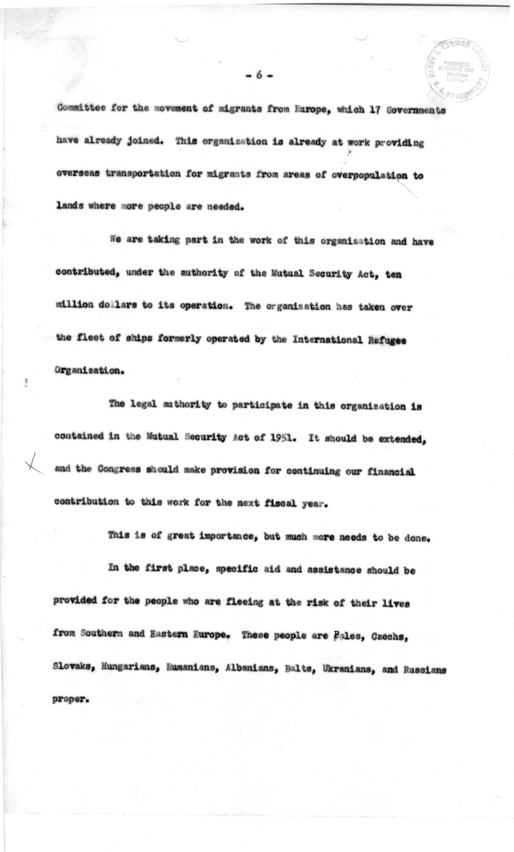 Memorandum from Carlile Bolton-Smith To Richard Neustadt, with Attached Draft of Message