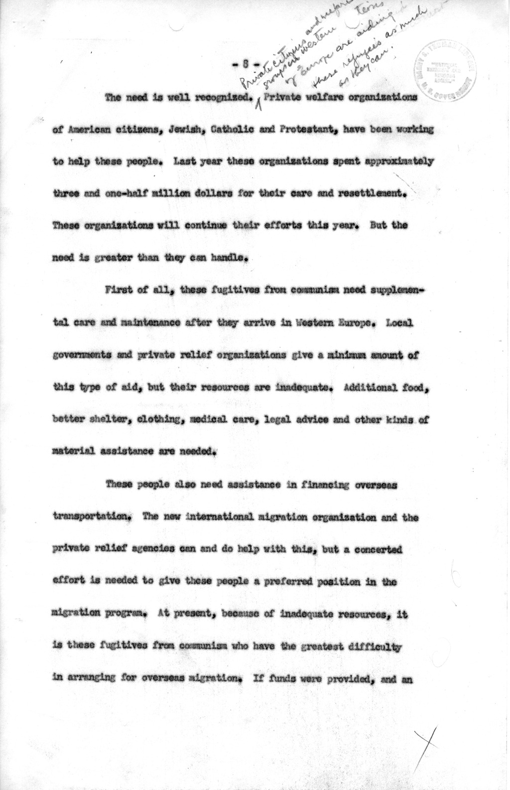 Memorandum from Carlile Bolton-Smith To Richard Neustadt, with Attached Draft of Message