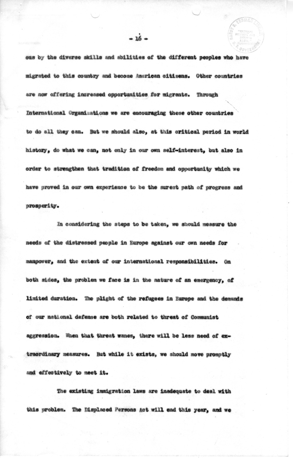 Memorandum from Carlile Bolton-Smith To Richard Neustadt, with Attached Draft of Message