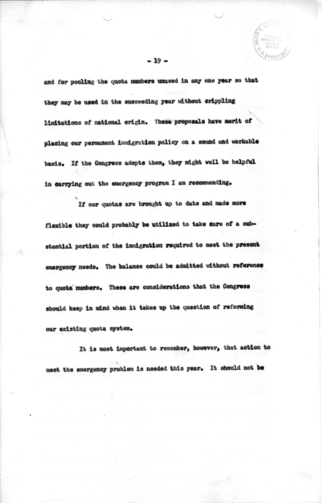 Memorandum from Carlile Bolton-Smith To Richard Neustadt, with Attached Draft of Message