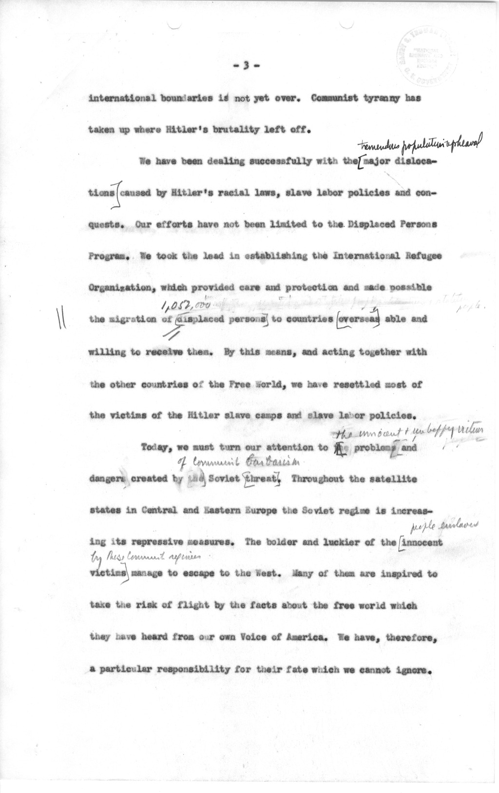 Memorandum from David Lloyd to Samuel Berger, with Attached Message Draft