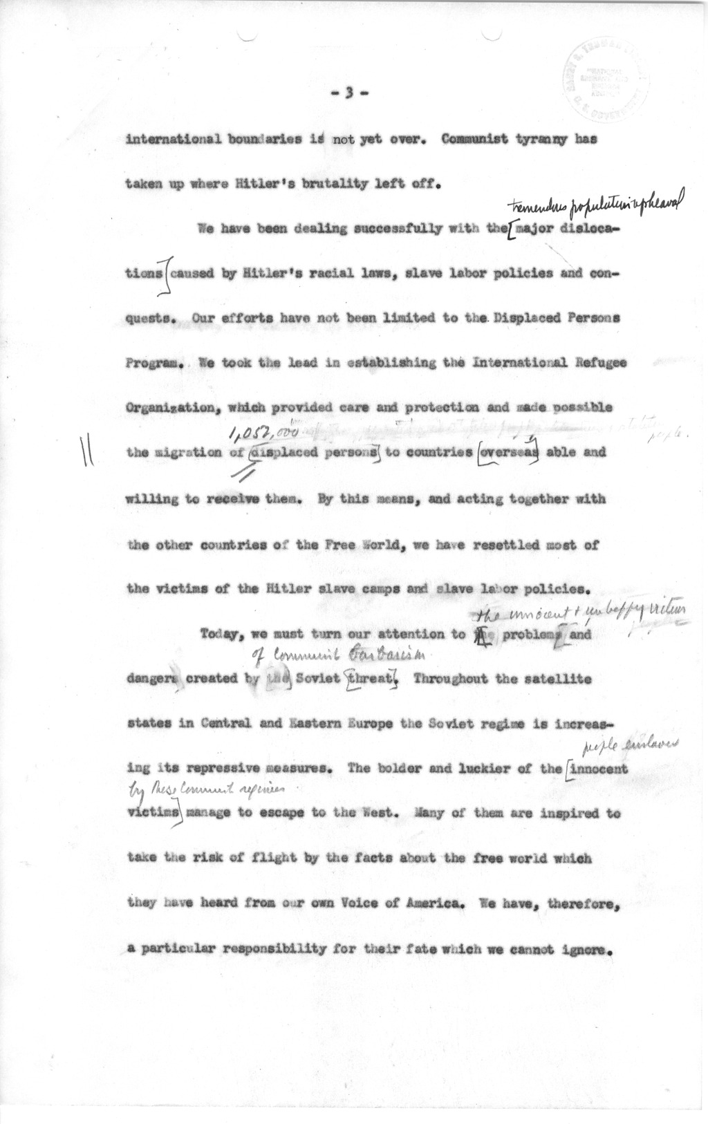 Memorandum from David Lloyd to Samuel Berger, with Attached Message Draft