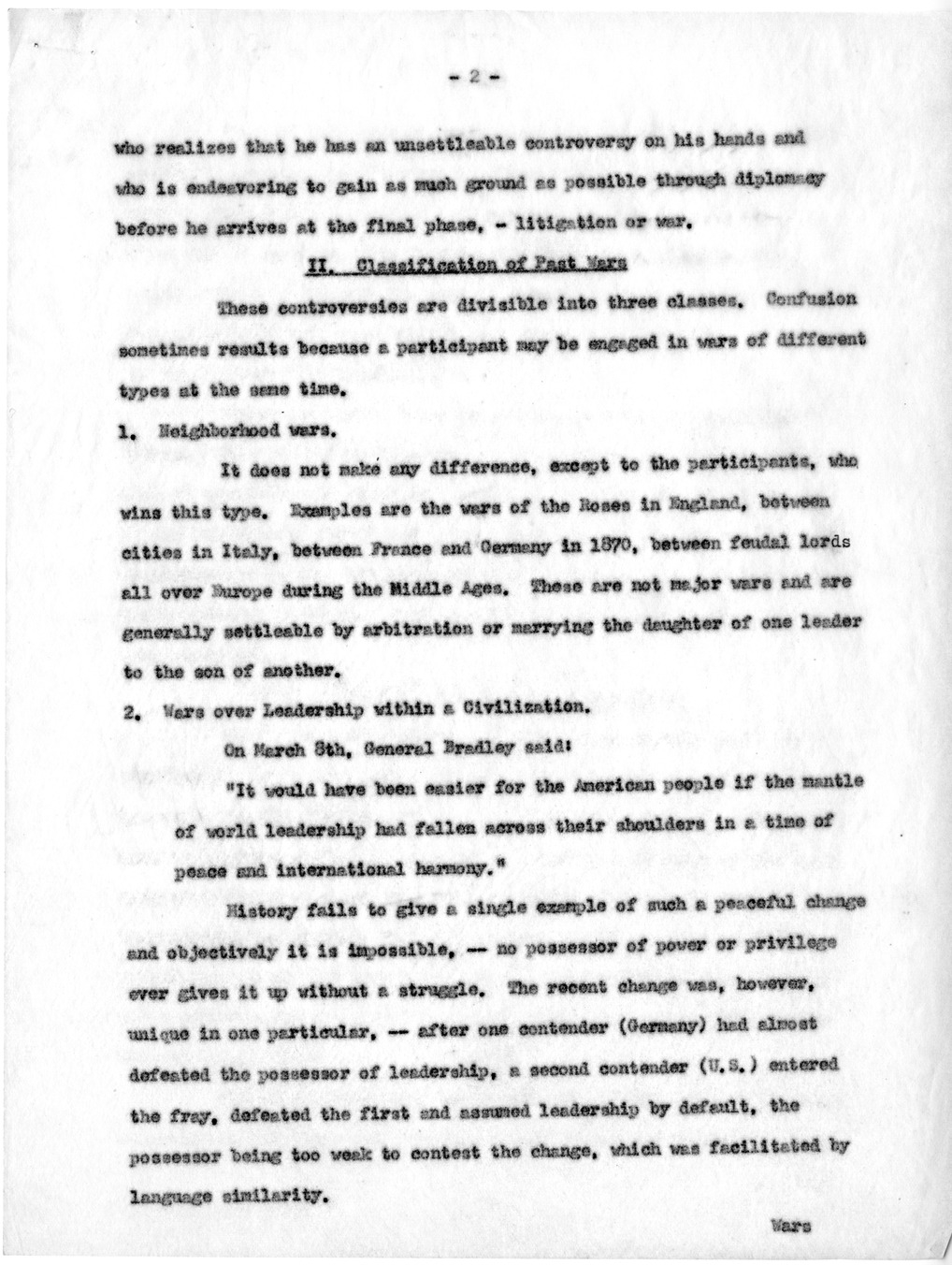 Memorandum from Paul G. Hoffman to Robert N. Golding with Attached Draft of Report, The "Cold War" - What it is and What Must Be Done to Win it Without Fighting