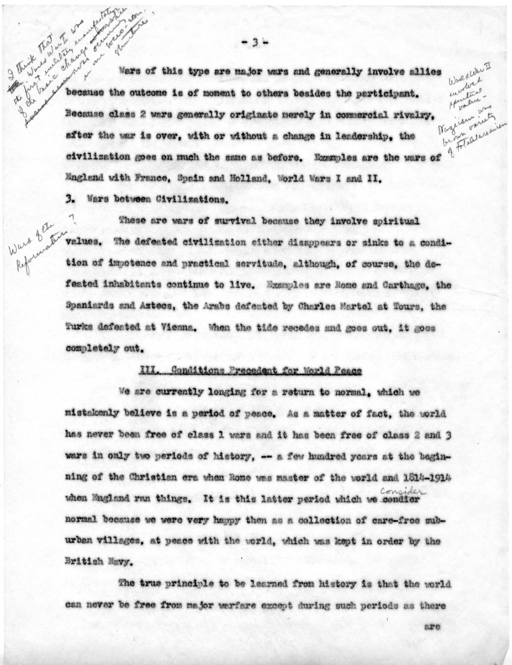 Memorandum from Paul G. Hoffman to Robert N. Golding with Attached Draft of Report, The "Cold War" - What it is and What Must Be Done to Win it Without Fighting