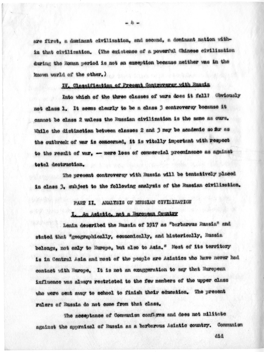 Memorandum from Paul G. Hoffman to Robert N. Golding with Attached Draft of Report, The "Cold War" - What it is and What Must Be Done to Win it Without Fighting