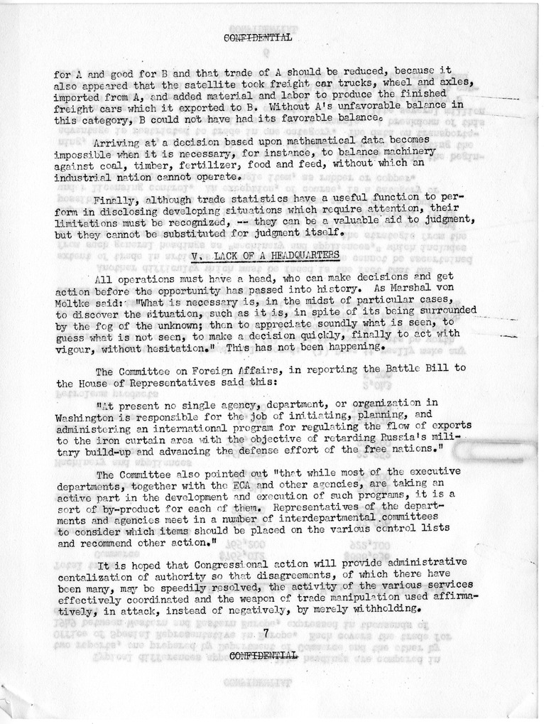 Memorandum from James Cooley to Roy J. Bullock with Attached Report by Robert N. Golding