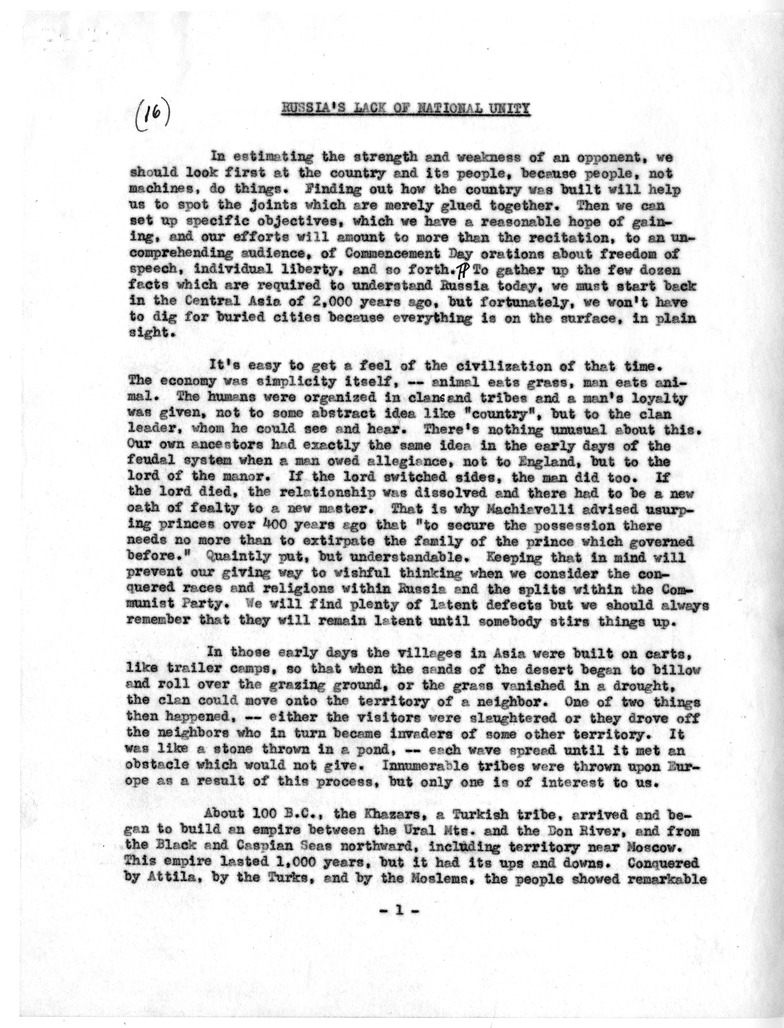 Memorandum from Robert N. Golding to Robert R. Mullen, with Attached Proposed Article on East/West Trade