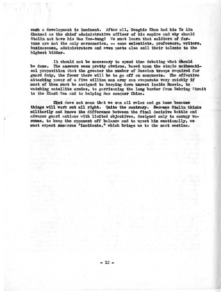 Memorandum from Robert N. Golding to Robert R. Mullen, with Attached Proposed Article on East/West Trade