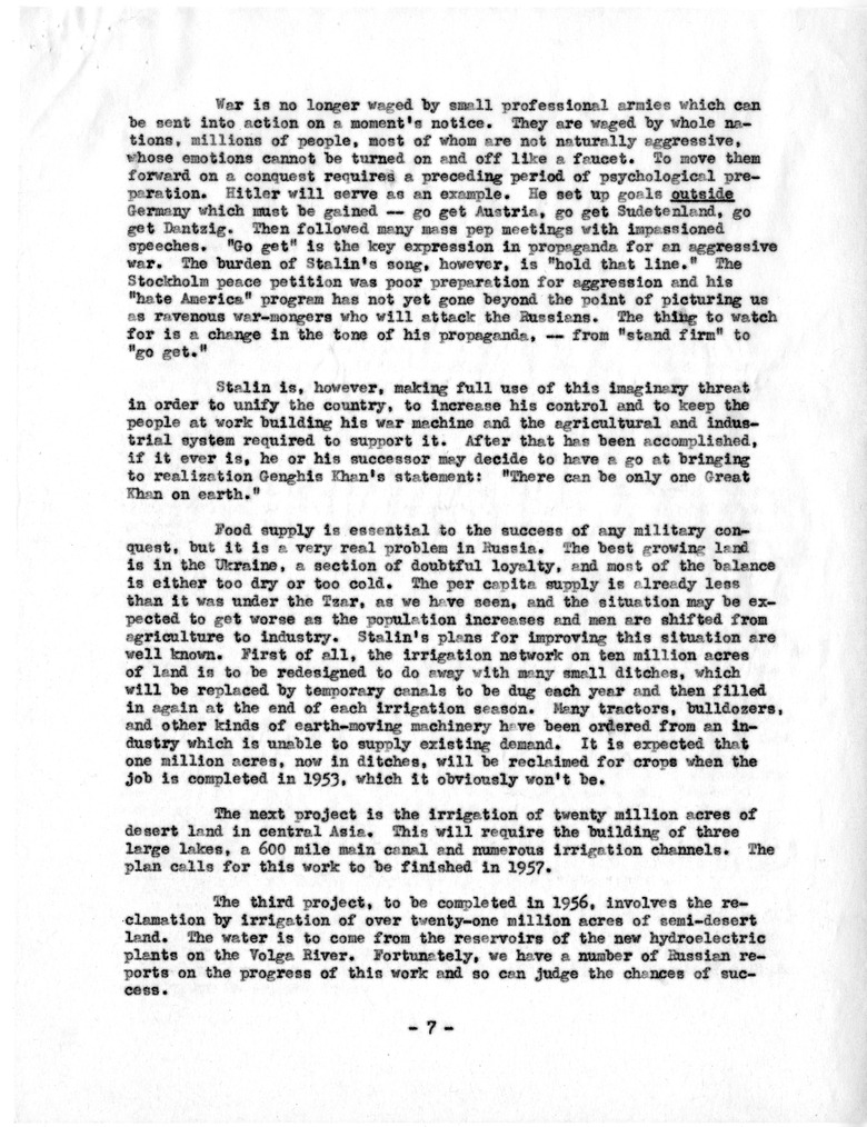 Correspondence Between Robert R. Mullen and Robert N. Golding with Attached Proposed Article on East/West Trade