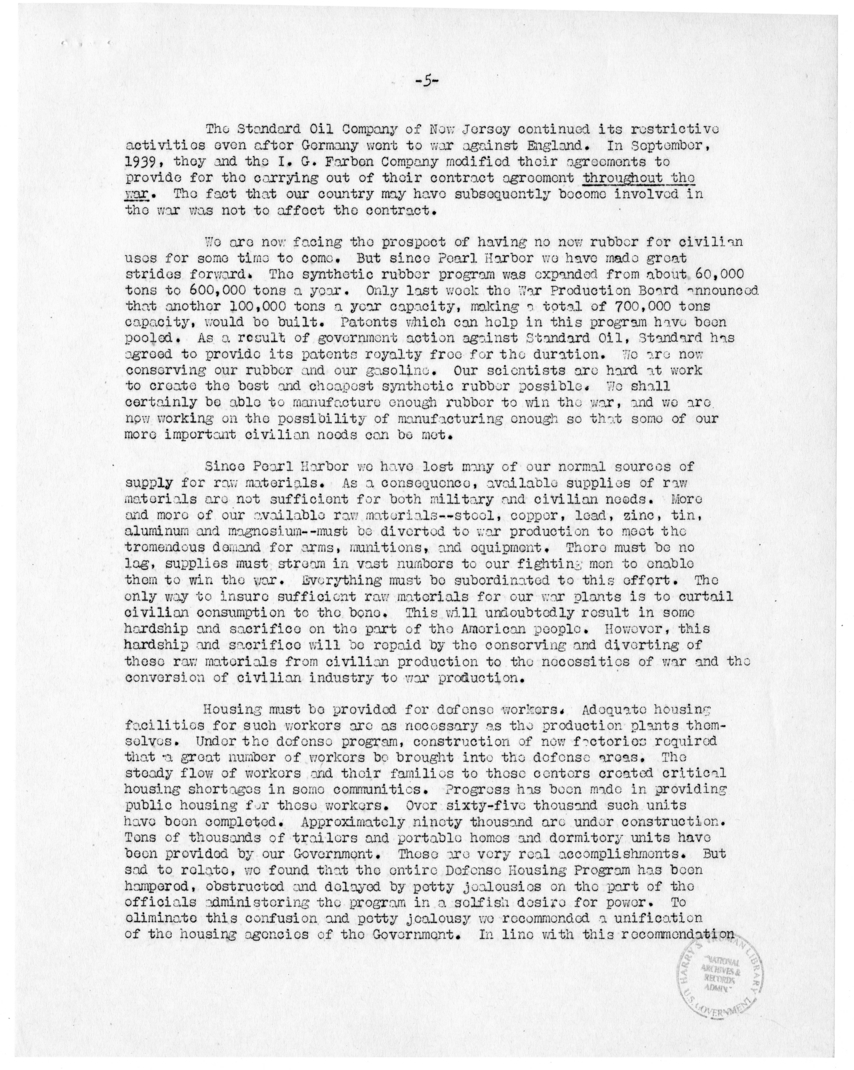Speech of Senator Harry S. Truman before Rotary Club District Conference, St. Louis, Missouri