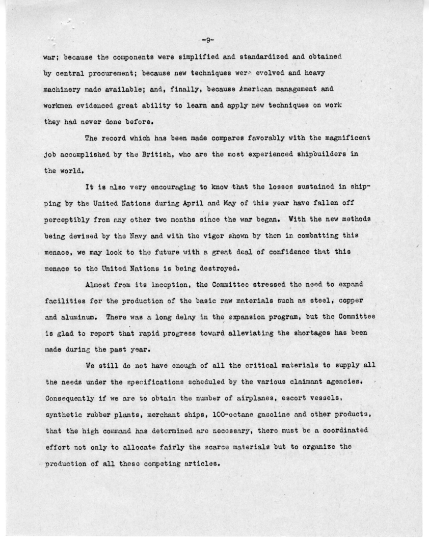 Speech of Senator Harry S. Truman at Caruthersville, Missouri