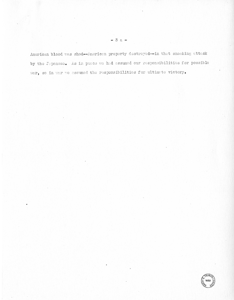 Speech of Senator Harry S. Truman at Jacksonville, Florida