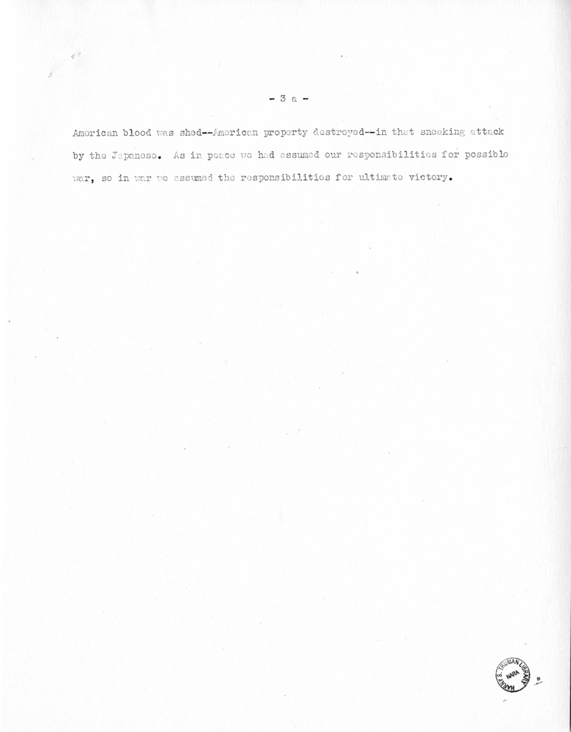 Speech of Senator Harry S. Truman at Fort Lauderdale, Florida