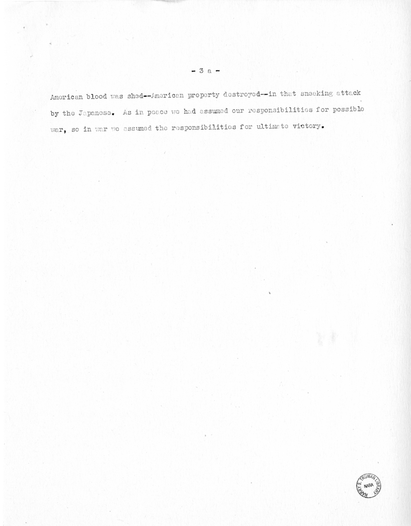 Speech of Senator Harry S. Truman at Miami, Florida