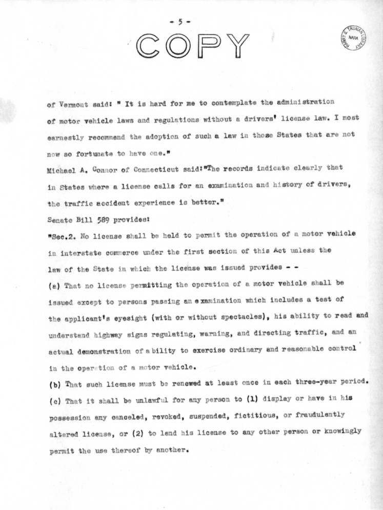 Speech of Senator Harry S. Truman Delivered at the National Convention of the Fraternal Order of Eagles, Chicago, Illinois