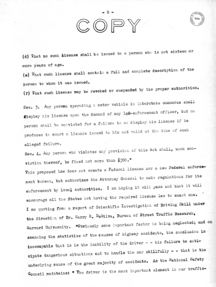 Speech of Senator Harry S. Truman Delivered at the National Convention of the Fraternal Order of Eagles, Chicago, Illinois