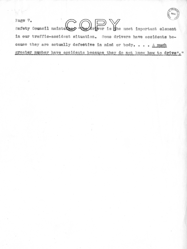 Speech of Senator Harry S. Truman at Liberty, Missouri
