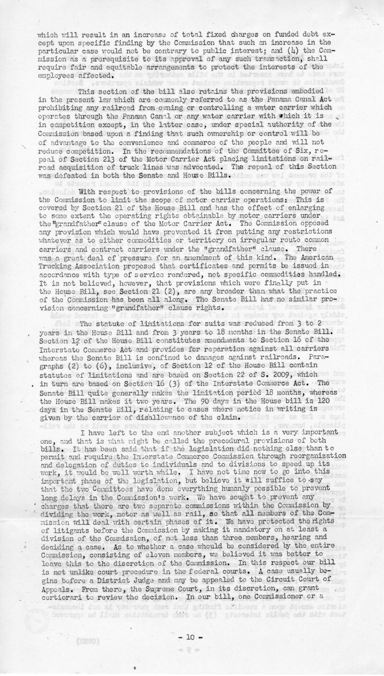 Speech of Senator Harry S. Truman at Chicago, Illinois