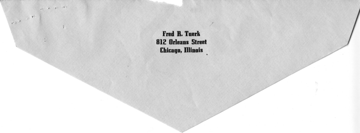 Correspondence Between Senator Harry S. Truman and Fred R. Tuerk