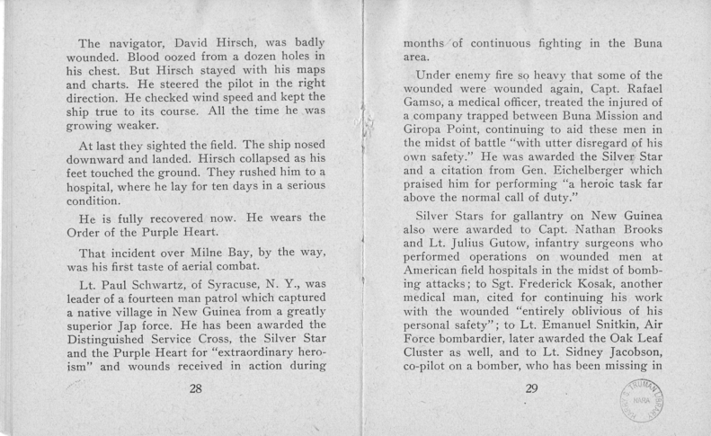Booklet, Jewish Information Series No. 3, "In Freedom's Cause"