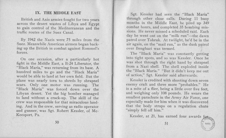 Booklet, Jewish Information Series No. 3, "In Freedom's Cause"