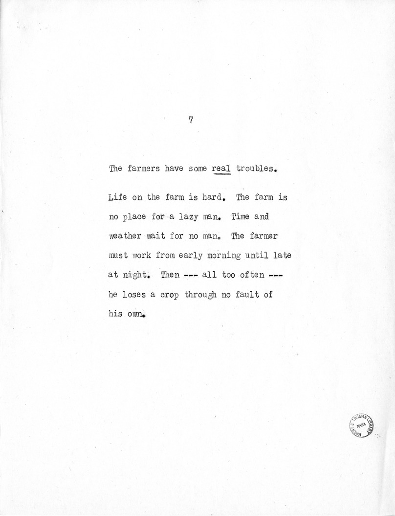 Speech of Senator Harry S. Truman at the American Legion National Convention in Chicago, Illinois