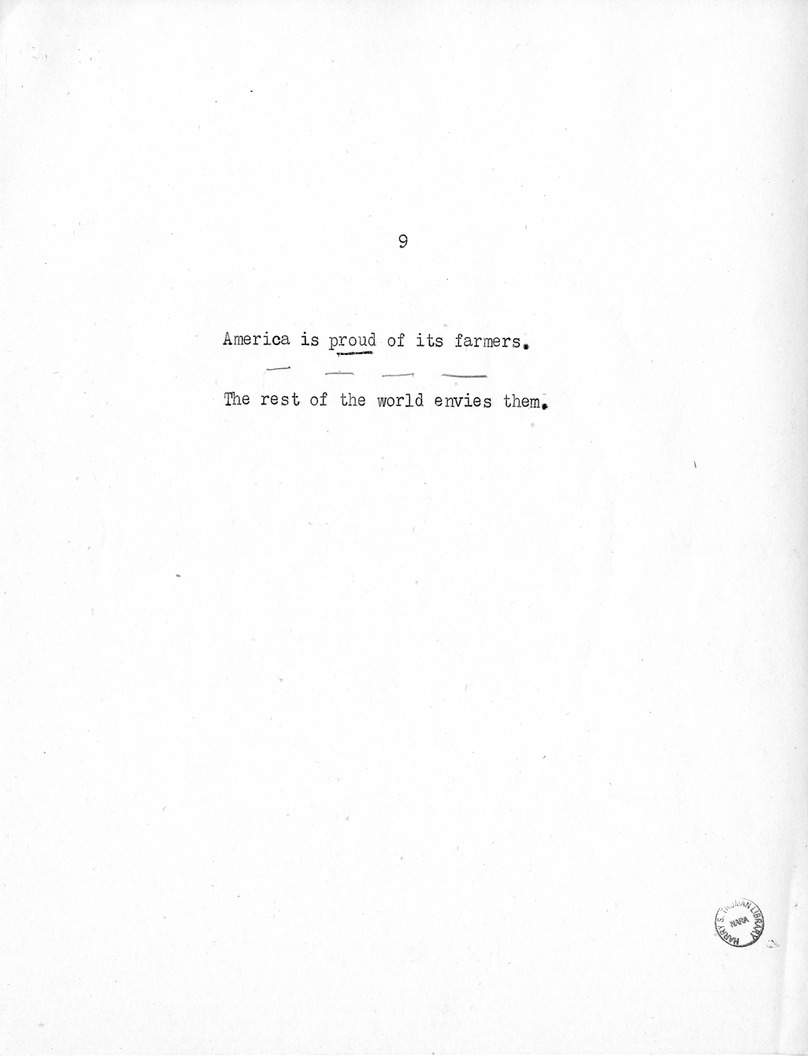 Speech of Senator Harry S. Truman at the American Legion National Convention in Chicago, Illinois
