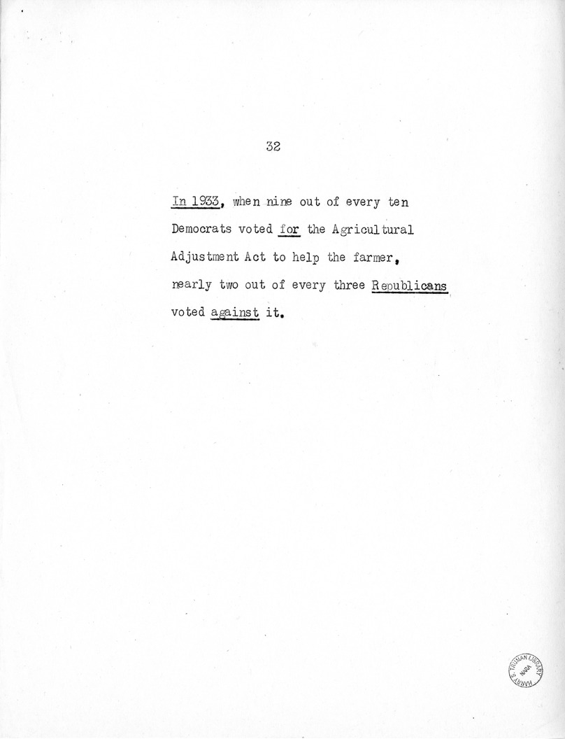 Speech of Senator Harry S. Truman at the American Legion National Convention in Chicago, Illinois