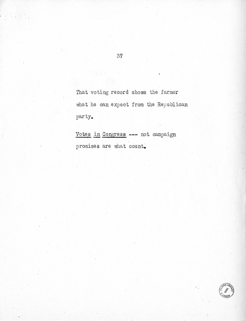 Speech of Senator Harry S. Truman at the American Legion National Convention in Chicago, Illinois