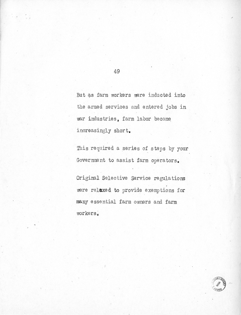 Speech of Senator Harry S. Truman at the American Legion National Convention in Chicago, Illinois