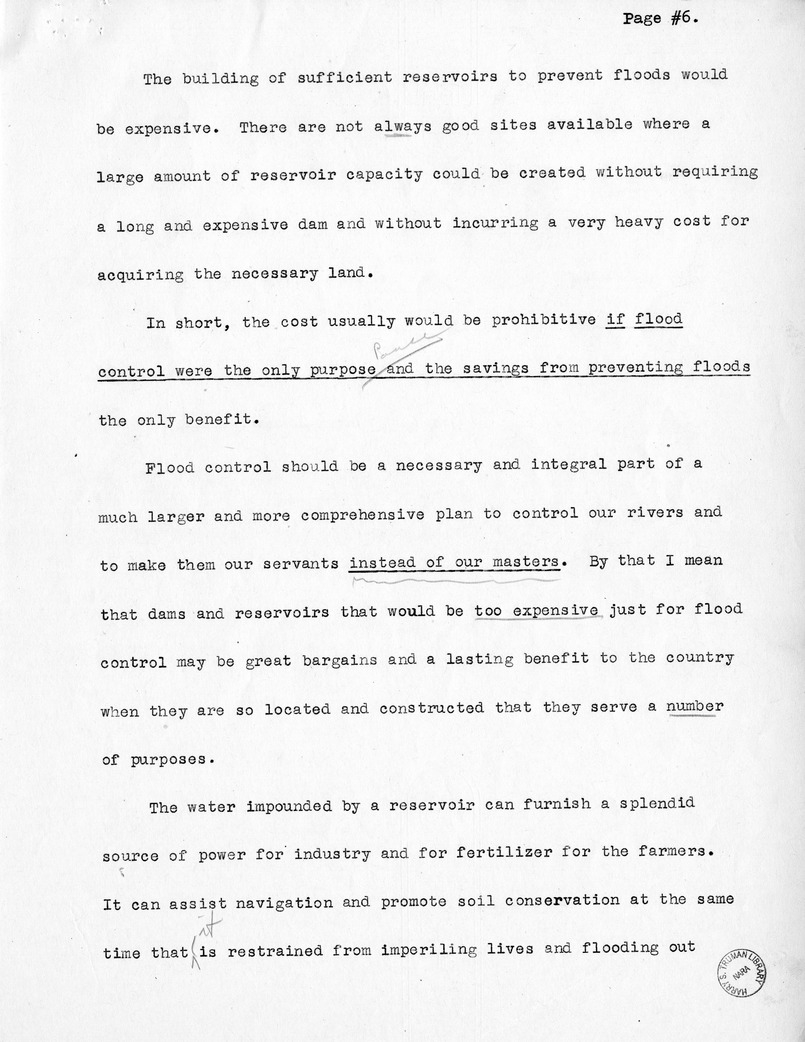 Radio Speech of Senator Harry S. Truman at New Orleans, Louisiana