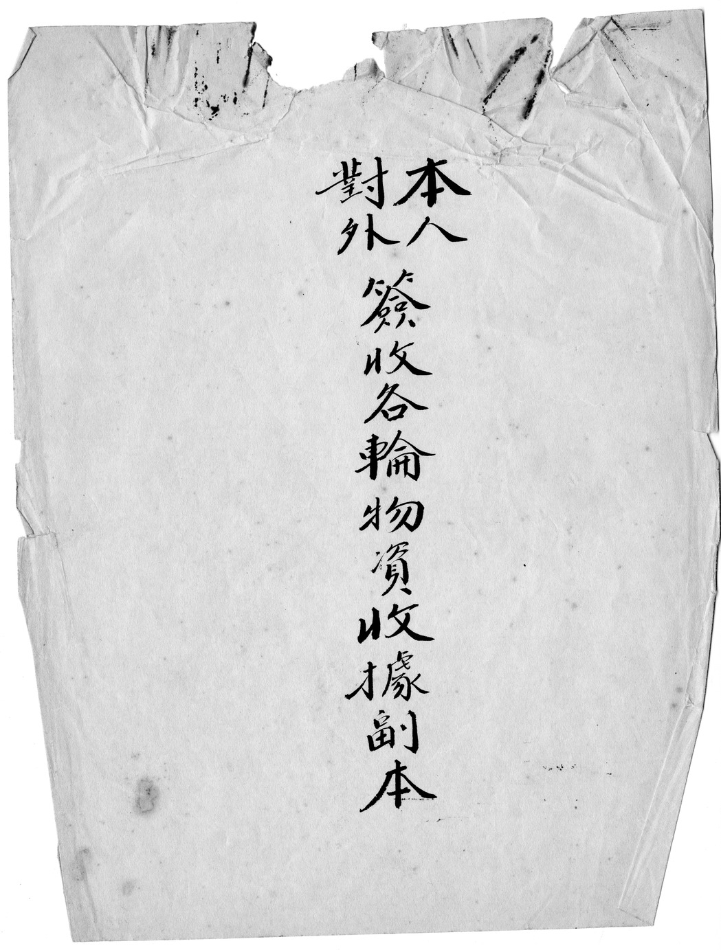 Chinese Language Document