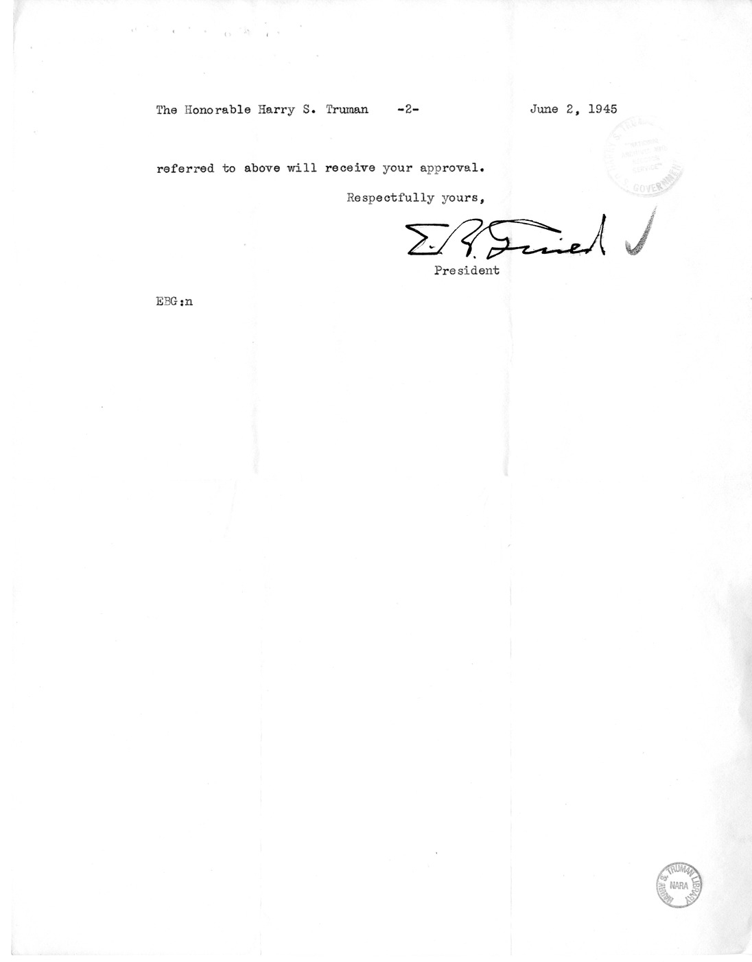 Memorandum from Harold D. Smith to M. C. Latta, S. 383, To Provide for the Further Development of Cooperative Agricultural Extension Work, with Attachments