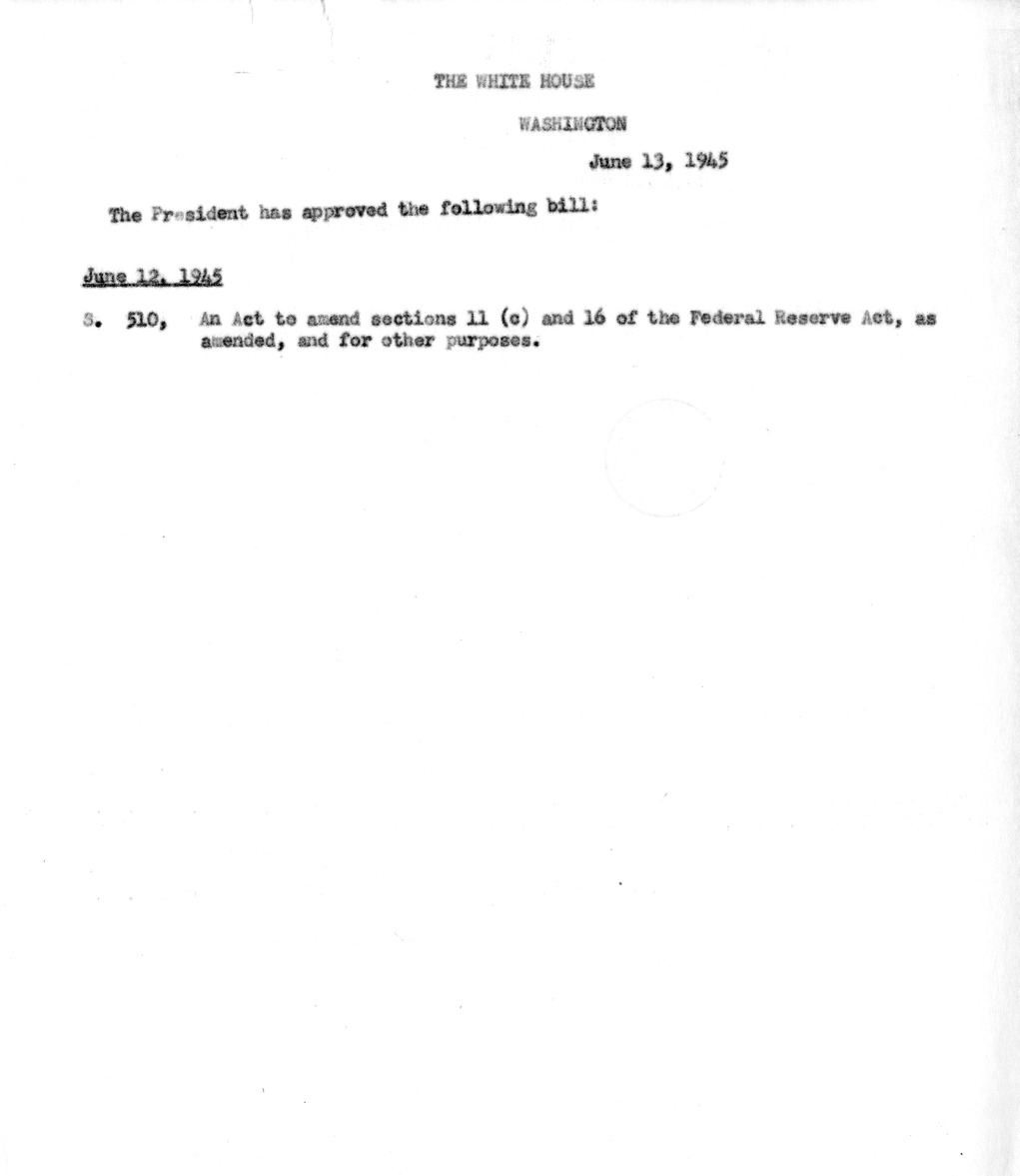 Memorandum for the File