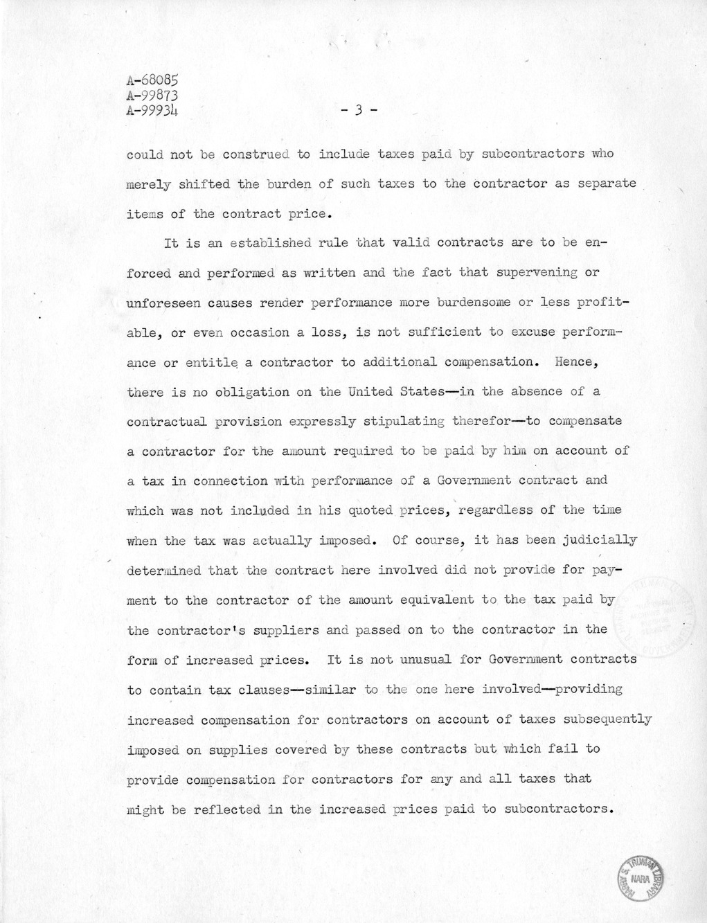 Memorandum from Harold D. Smith to M. C. Latta, H.R. 2158, For the Relief of the Cowden Manufacturing Company, with Attachments