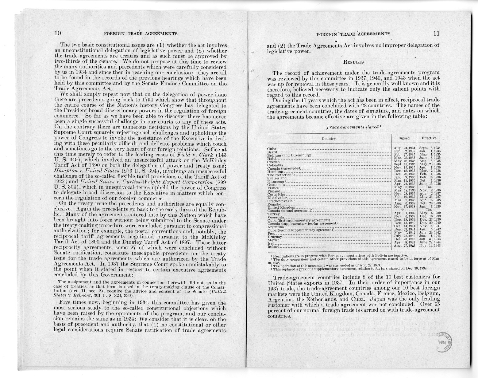 Memorandum from Harold D. Smith to M. C. Latta, H.R. 3240, to Extend the Authority of the President Under Section 350 of the Tariff Act of 1930, with Attachments