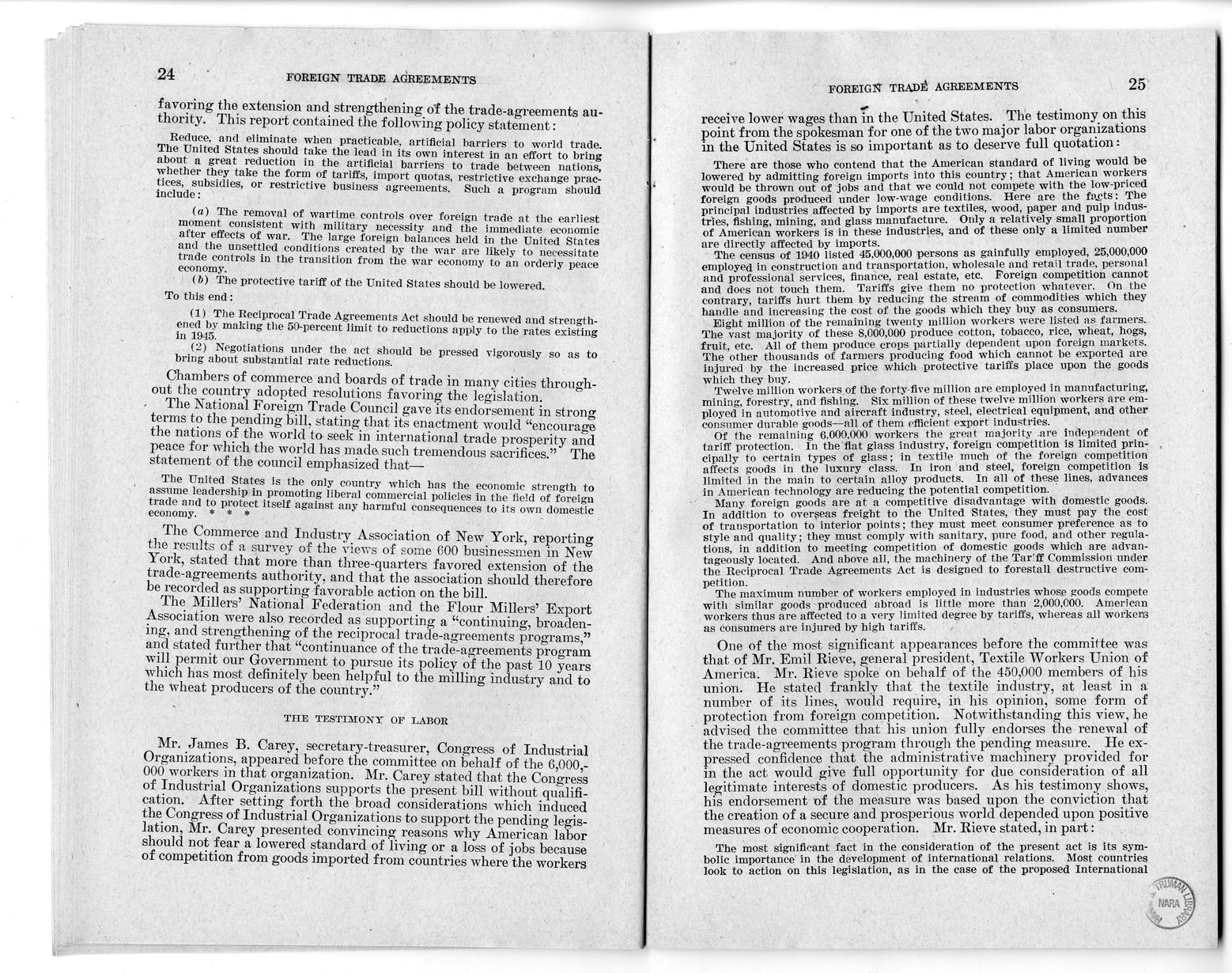 Memorandum from Harold D. Smith to M. C. Latta, H.R. 3240, to Extend the Authority of the President Under Section 350 of the Tariff Act of 1930, with Attachments