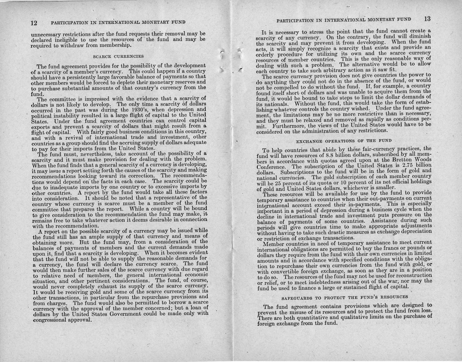 Memorandum from Harold D. Smith to M. C. Latta, H.R. 3314, to Provide for the Participation of the United States in the International Monetary Fund and the International Bank for Reconstruction and Development, with Attachments